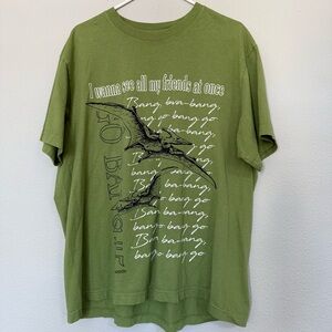 RARE! Bianca Chandôn Go Bang # 5 I Want To See All My Friends Men’s Size XL EUC